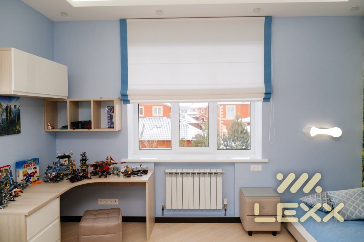 Римские шторы для мальчика