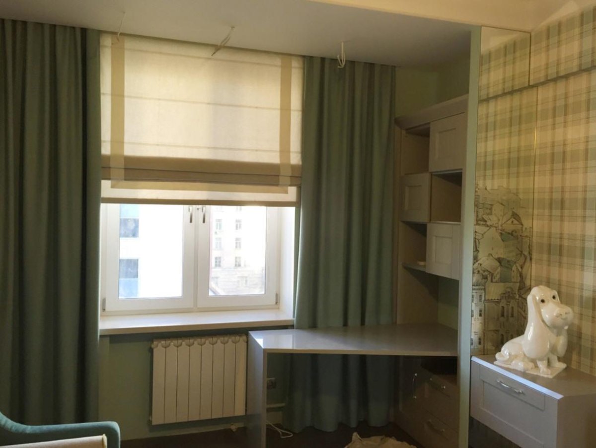 Римские шторы в подростковую комнату