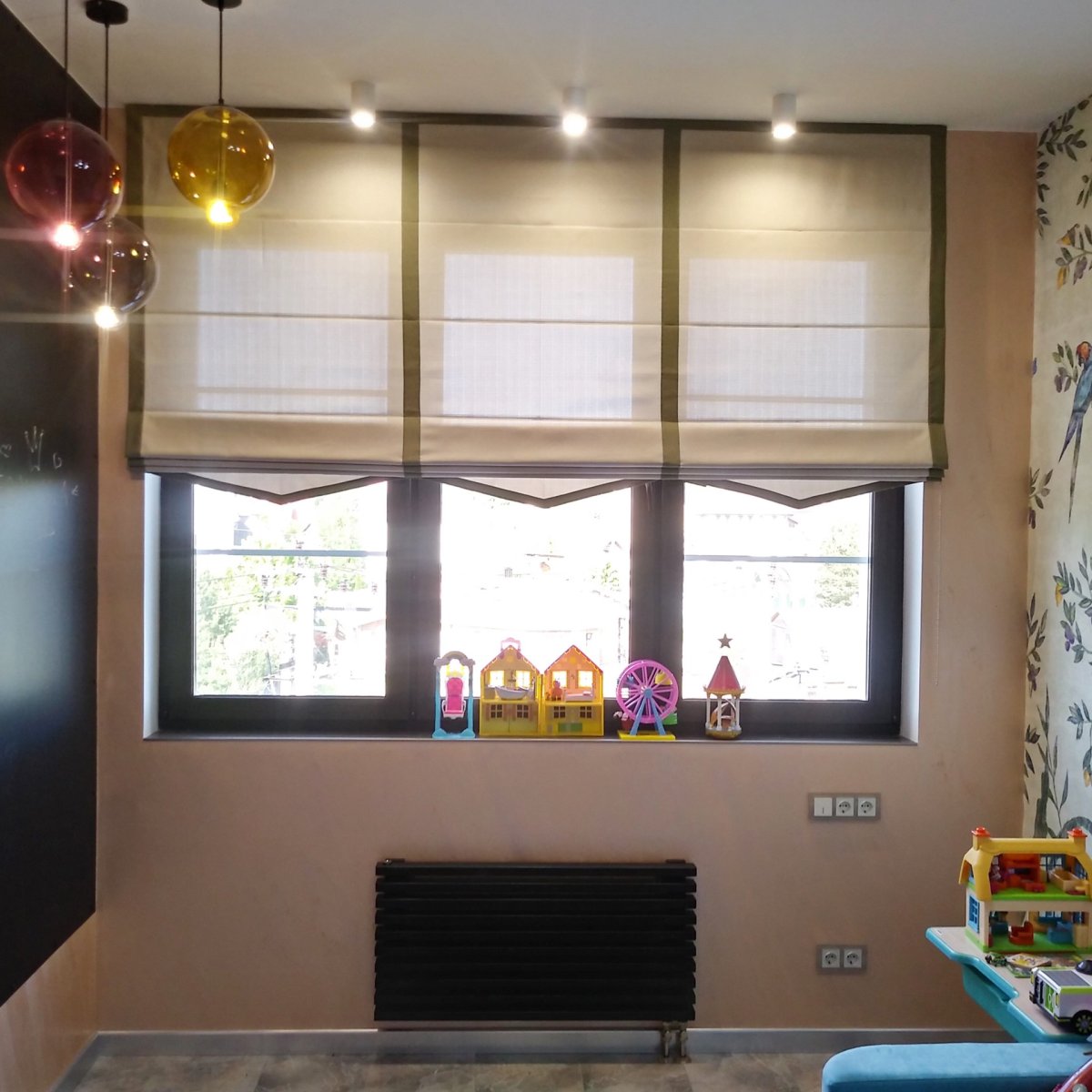 Римские шторы в детский сад