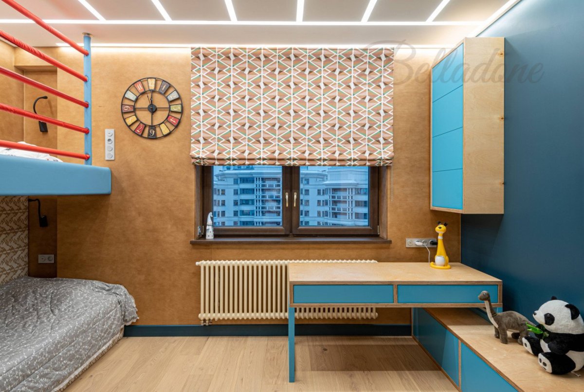 Римские шторы в комнату мальчика