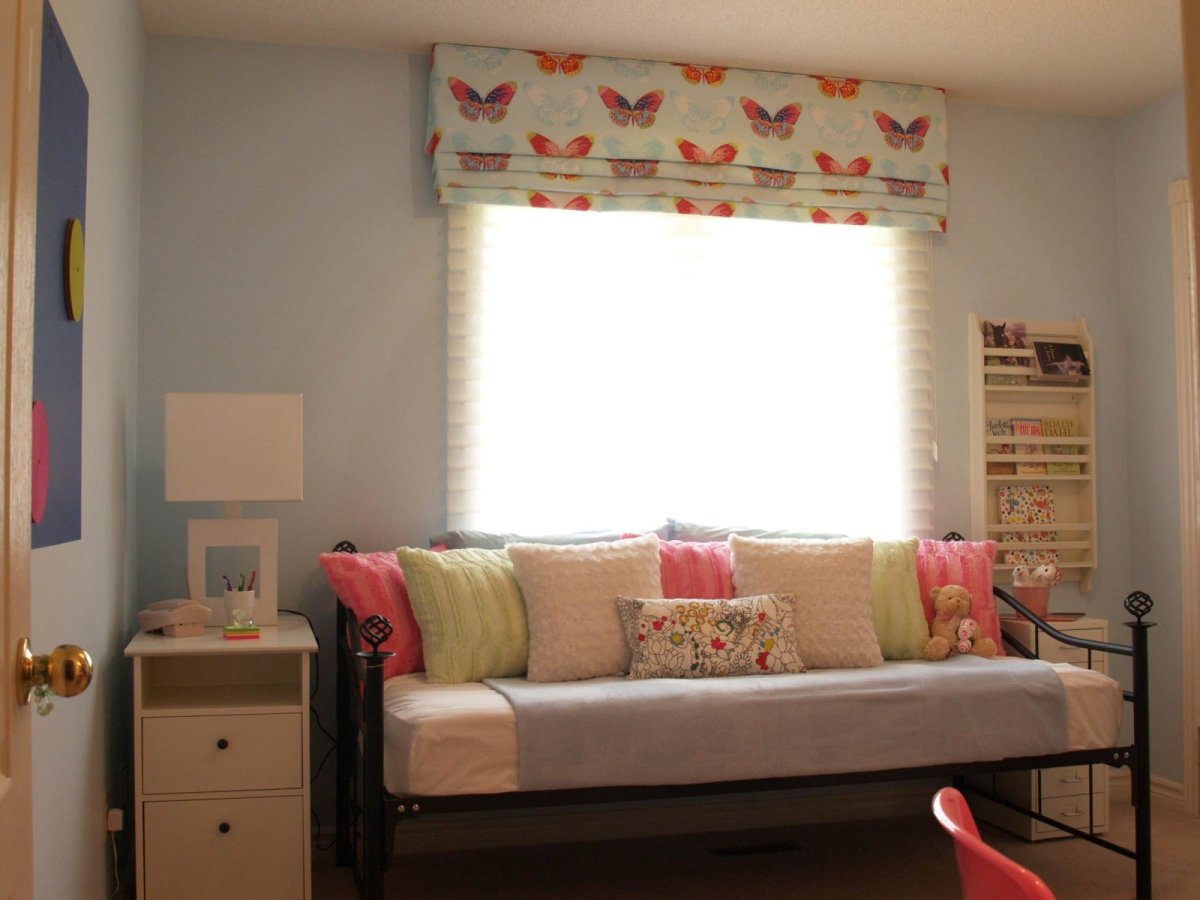 Римская штора в детскую