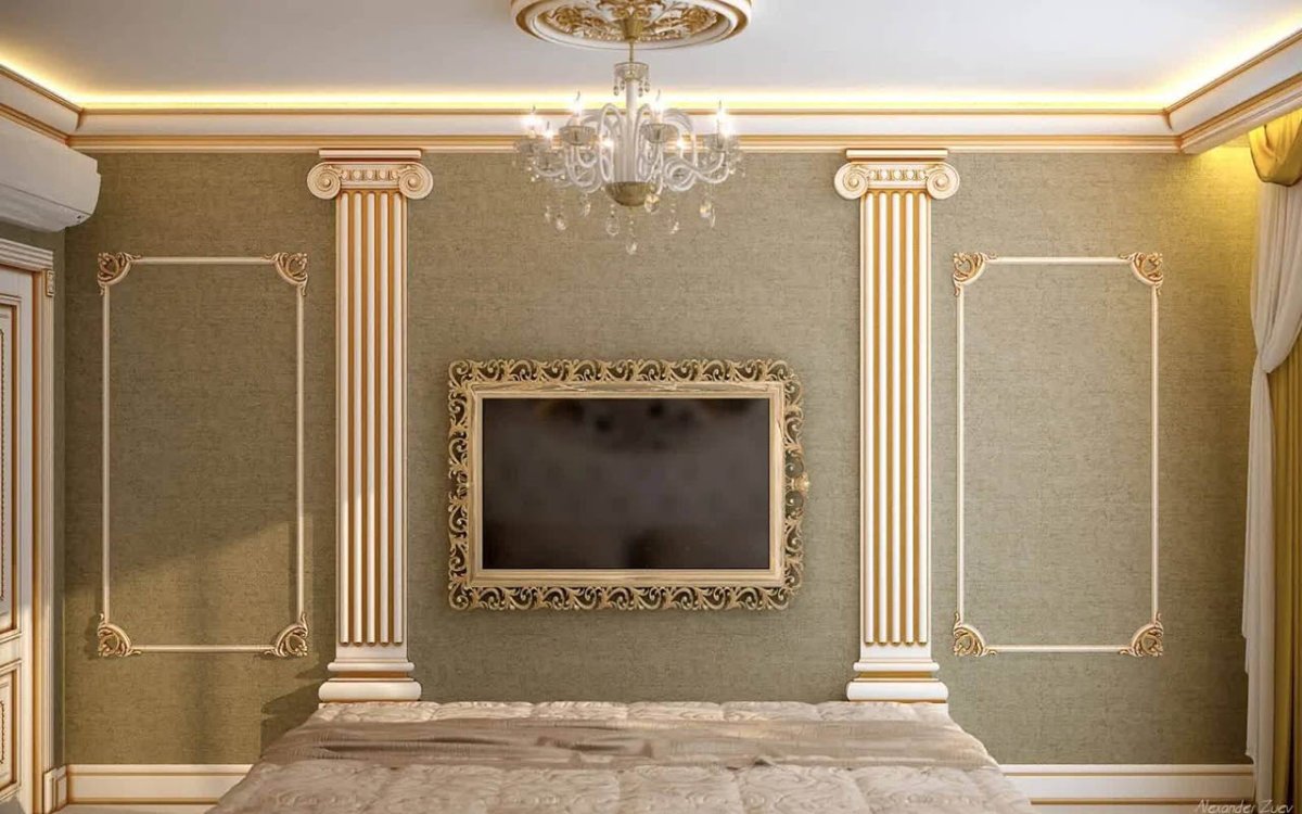 Колонны Европласт в интерьере