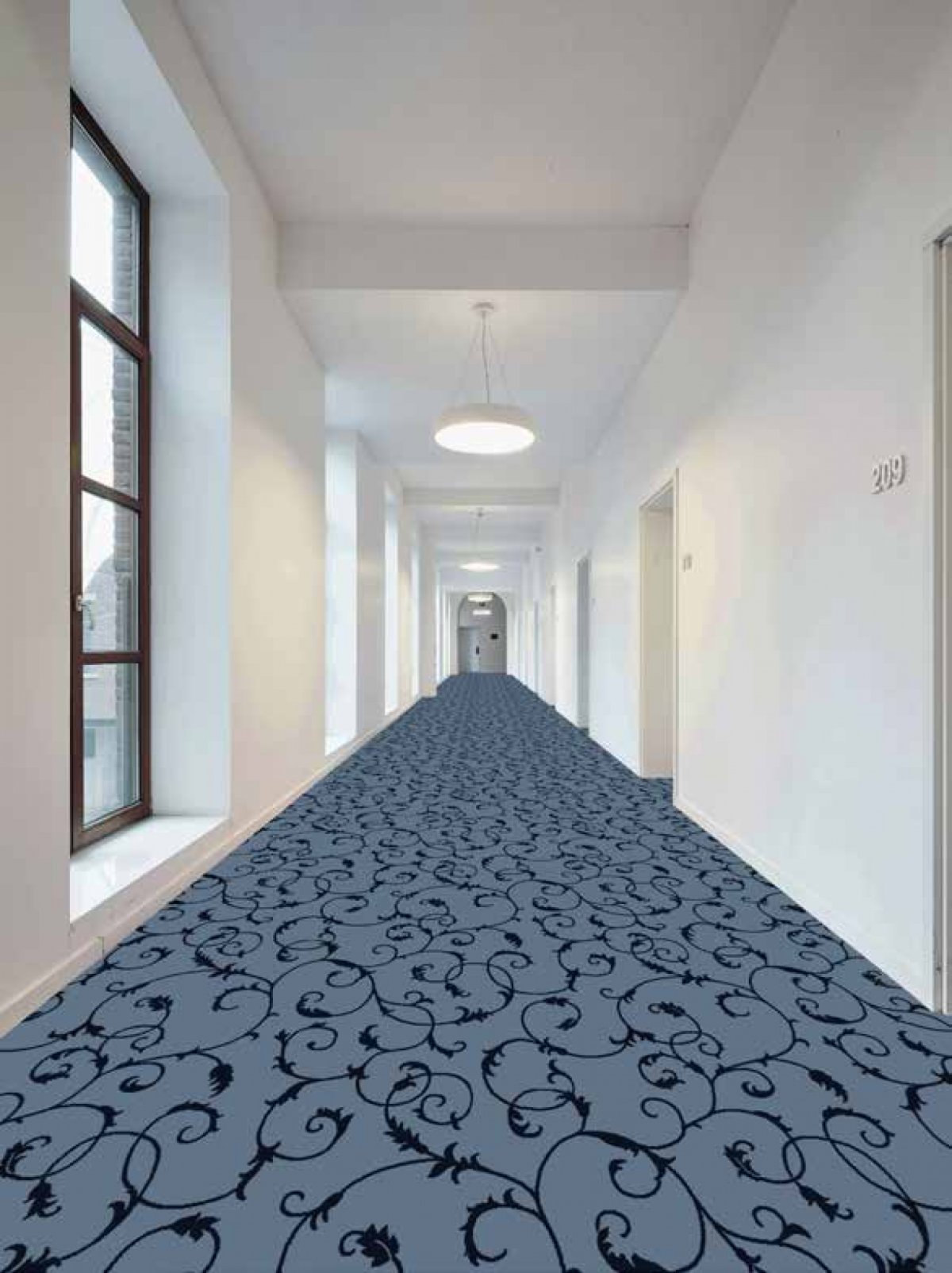 Ковровое покрытие в интерьере