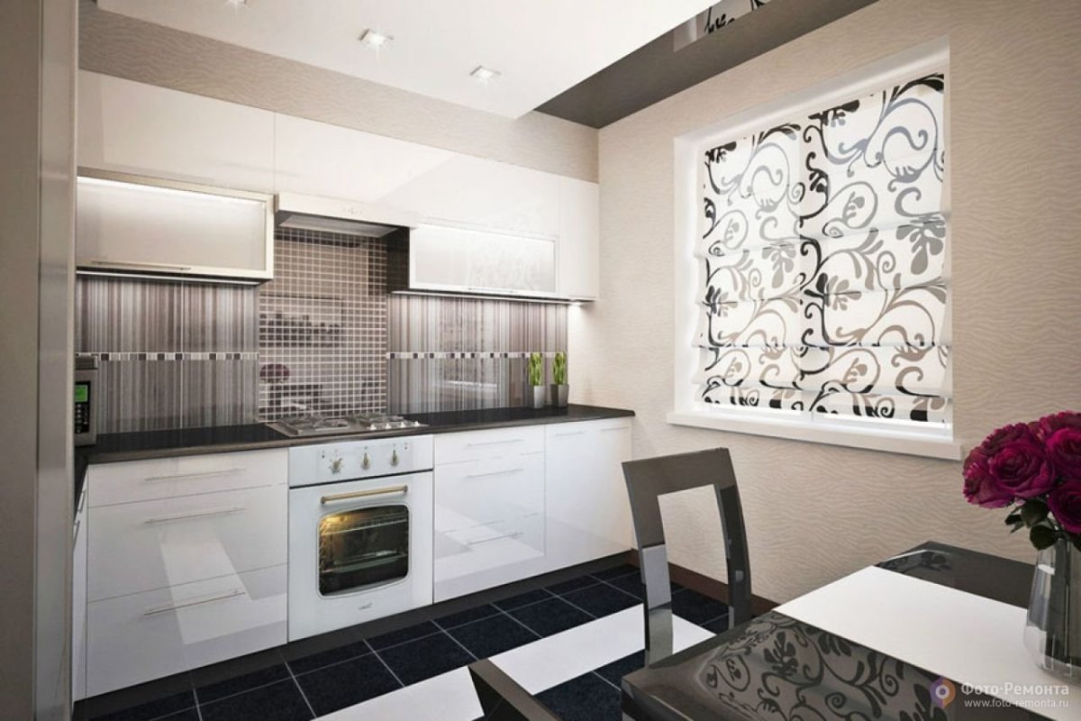 Современные кухни в однушке