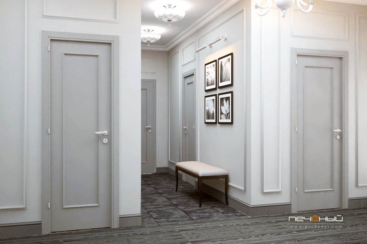 Двери Неоклассика в интерьере
