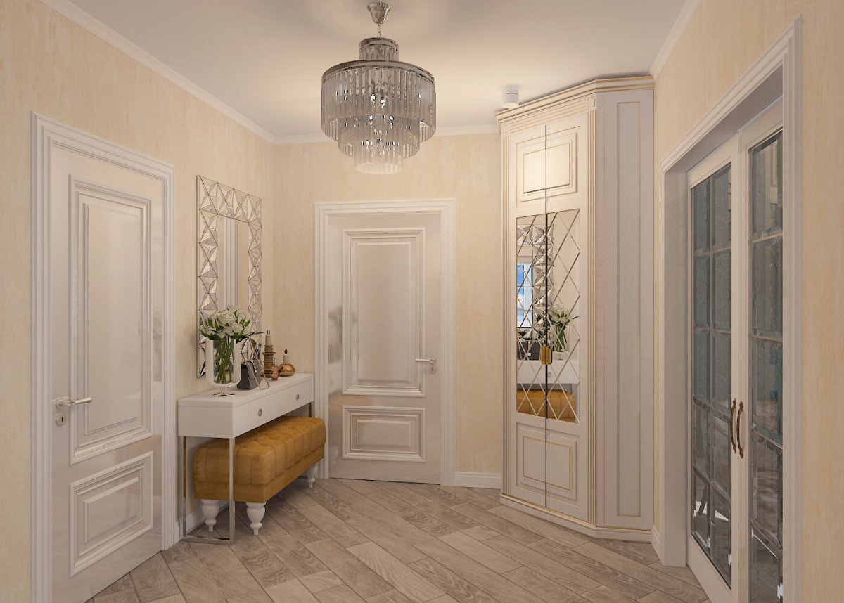 Прихожая 2022 Неоклассика