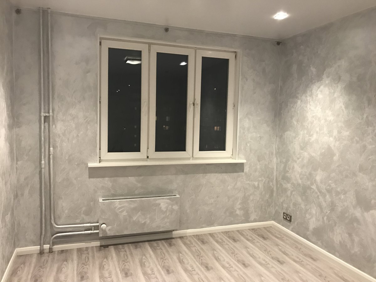 Декоративная штукатурка в зал