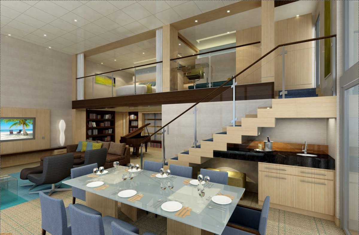 Современные двухэтажные квартиры