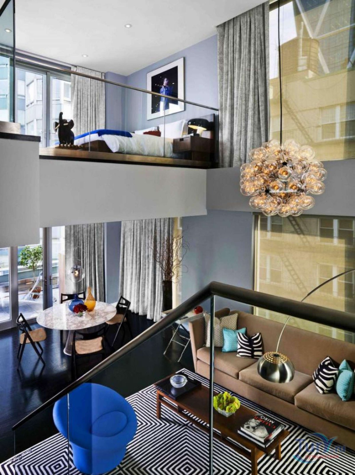 Двухэтажная квартира