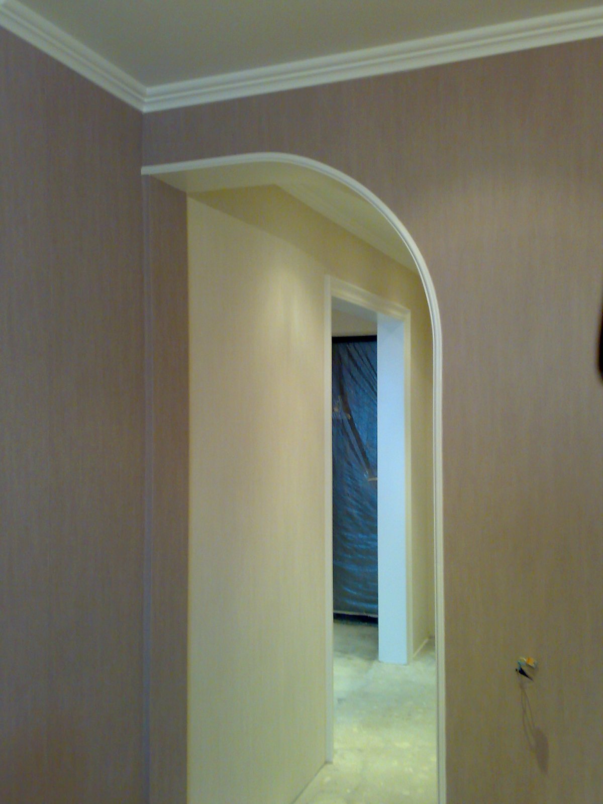 Дверные арки из гипсокартона