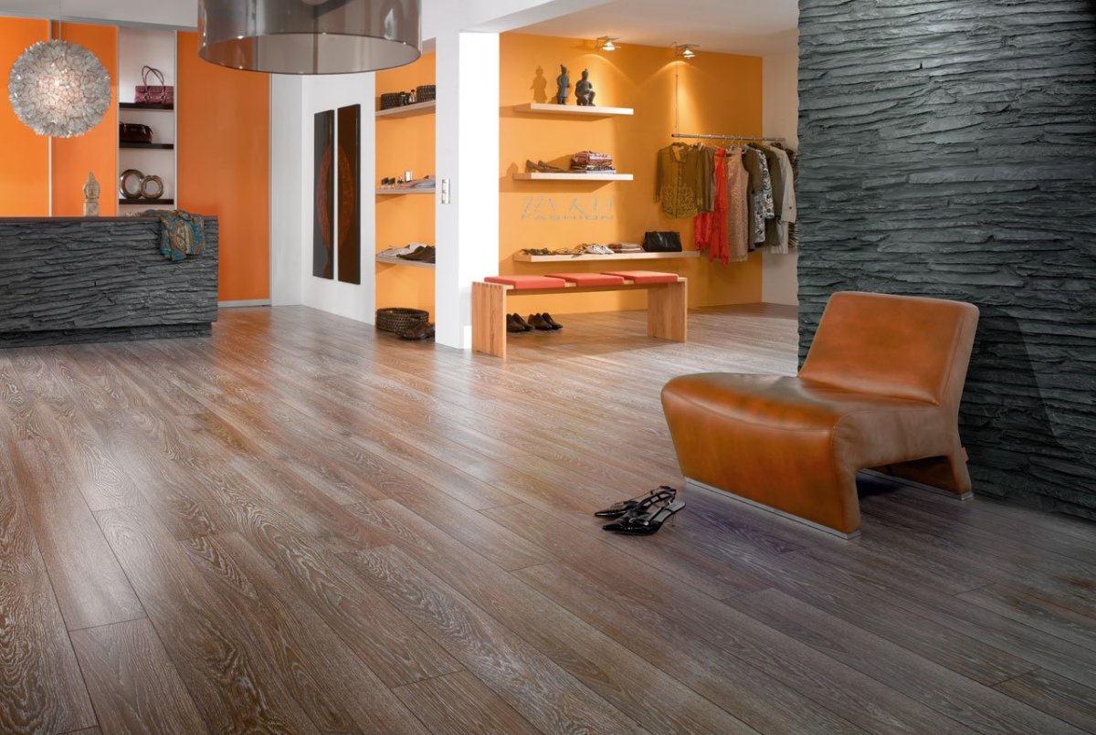 Красивый ламинат в интерьере