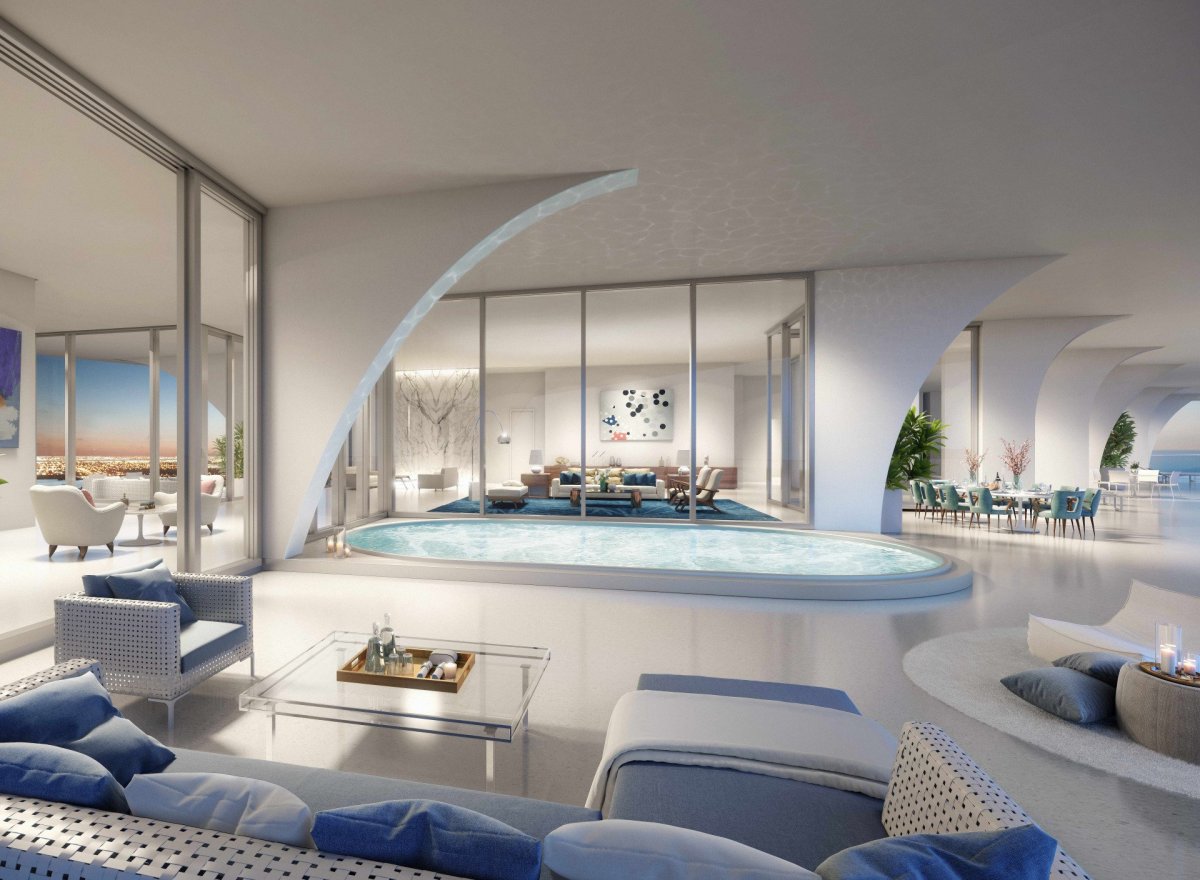 Пентхаус CITYSPIRE, Нью-Йорк 100 млн долларов