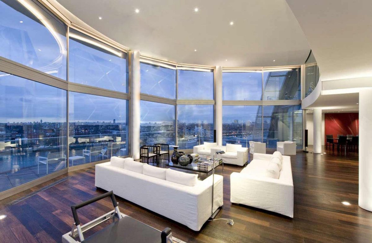 Пентхаус интерьер лакшери