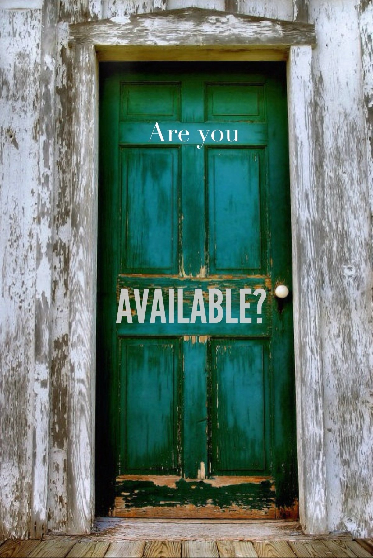 Старинная дверь