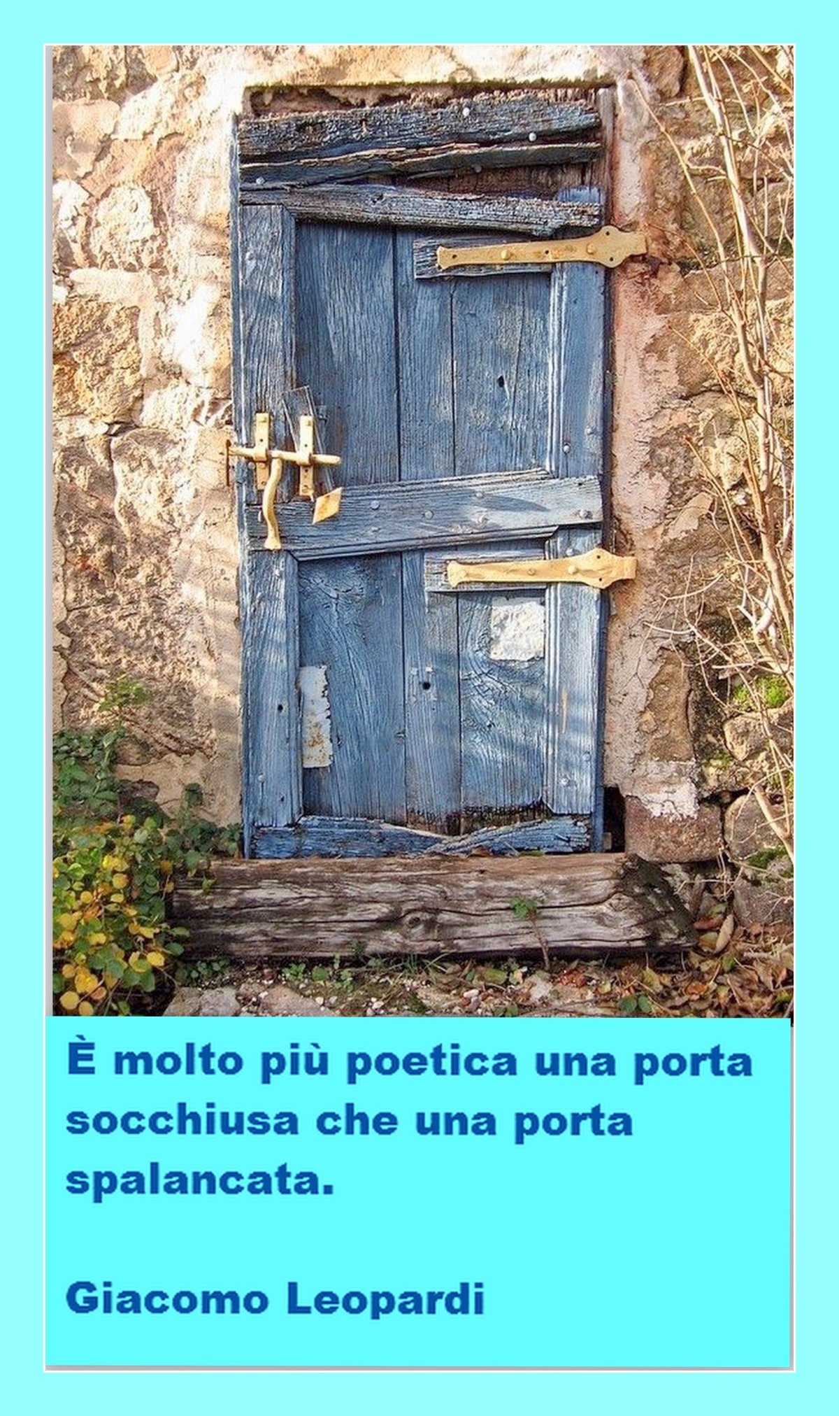 Дверь в деревне