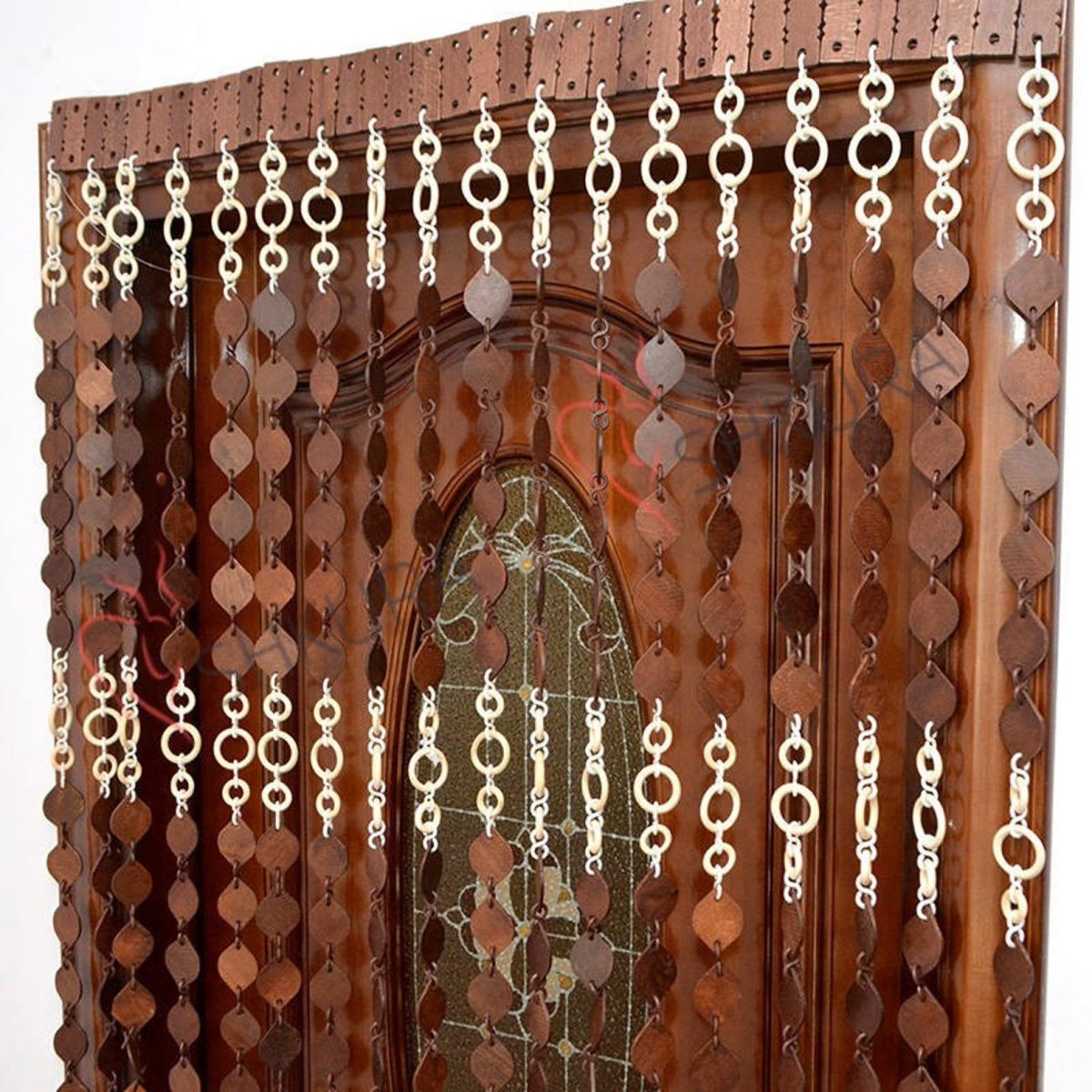 Декоративные шторы на дверной проем