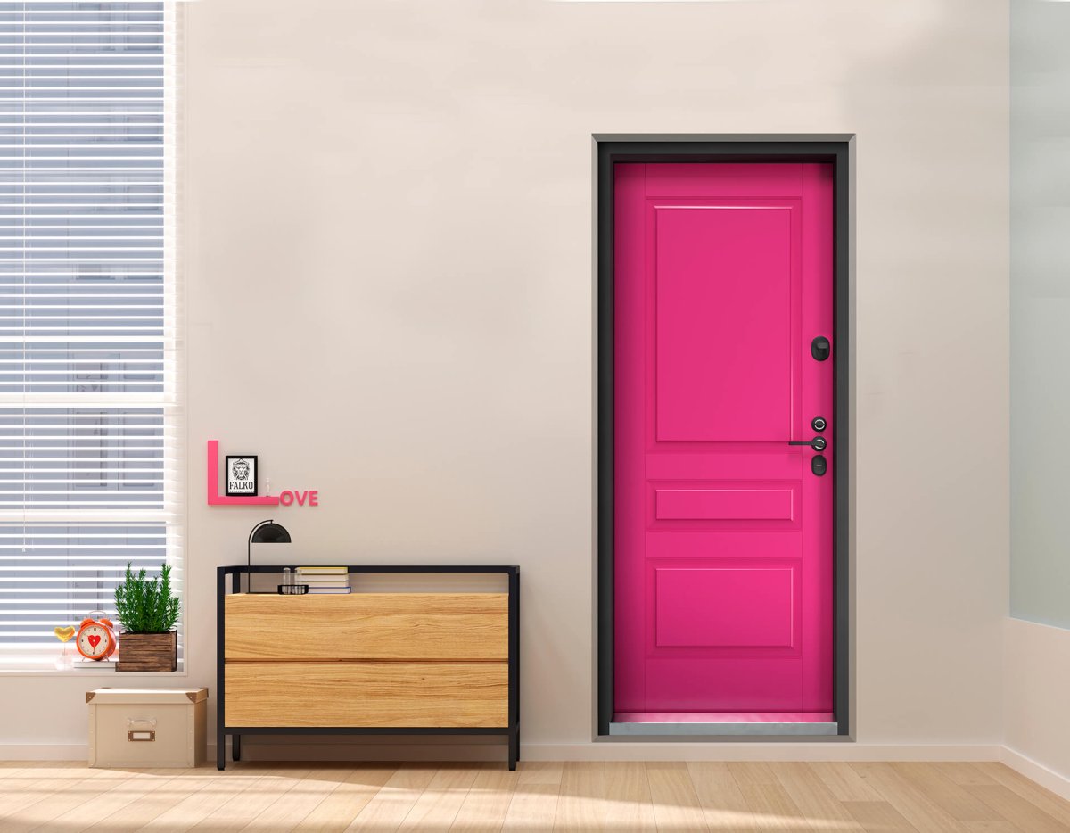 Цветные межкомнатные двери