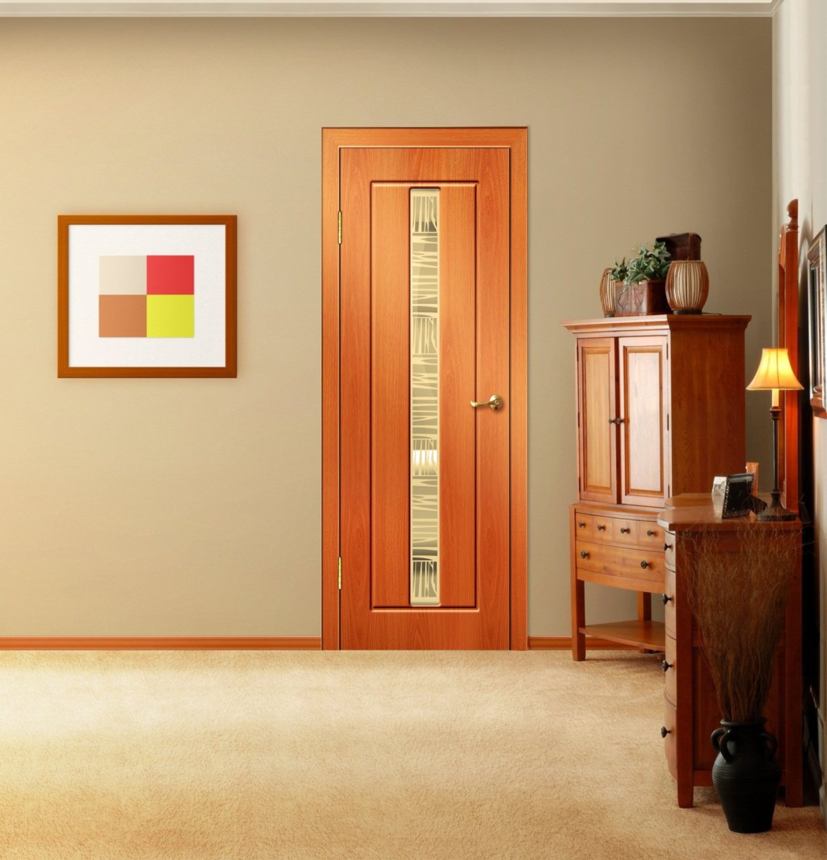 Цвет анегри двери