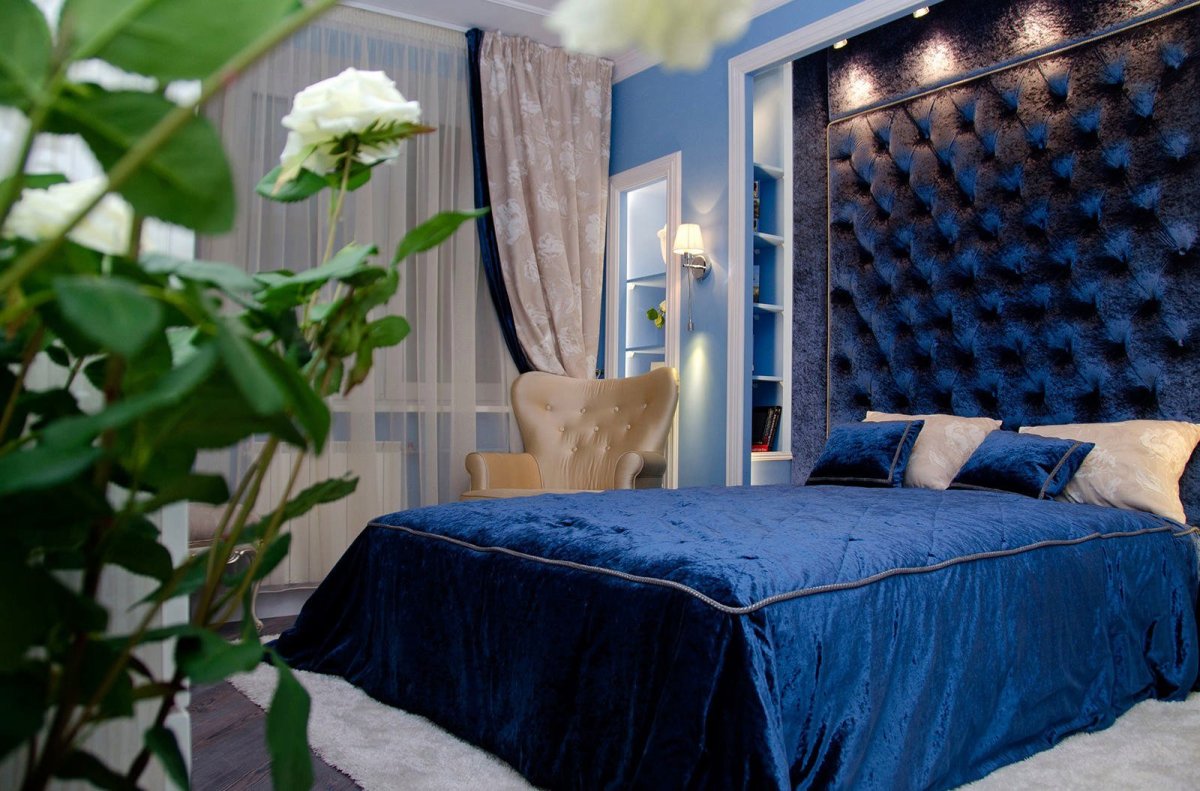 Синяя спальня
