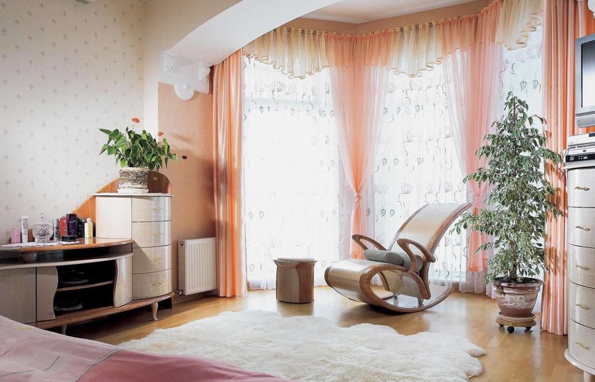 Уютные комнаты с эркером