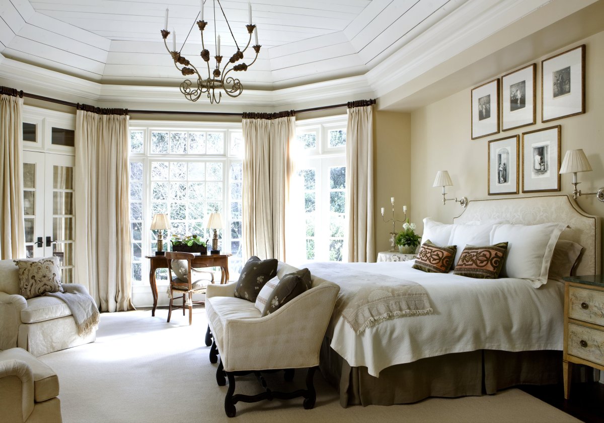 Интерьер спальни в американском стиле