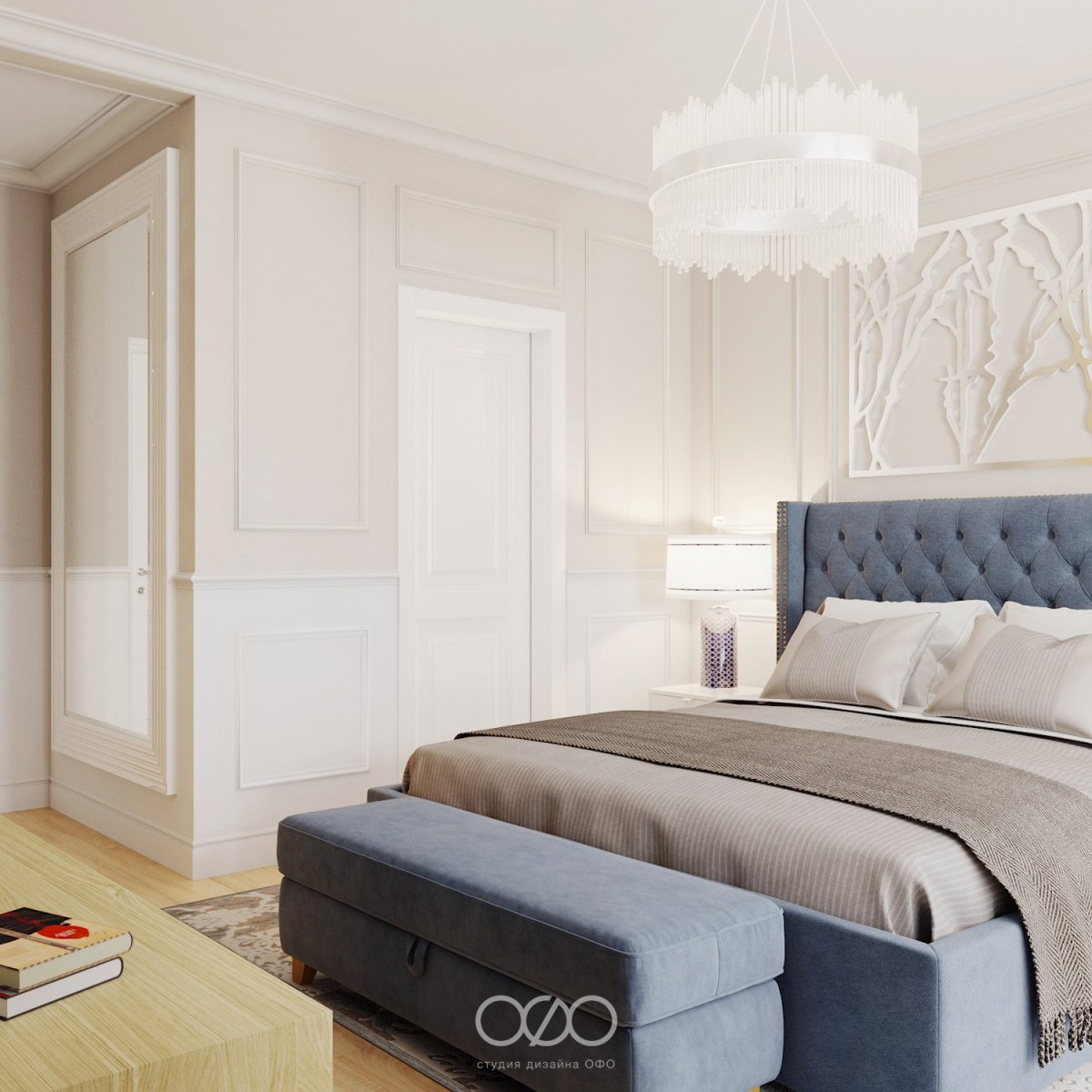 Спальня Неоклассика капучино