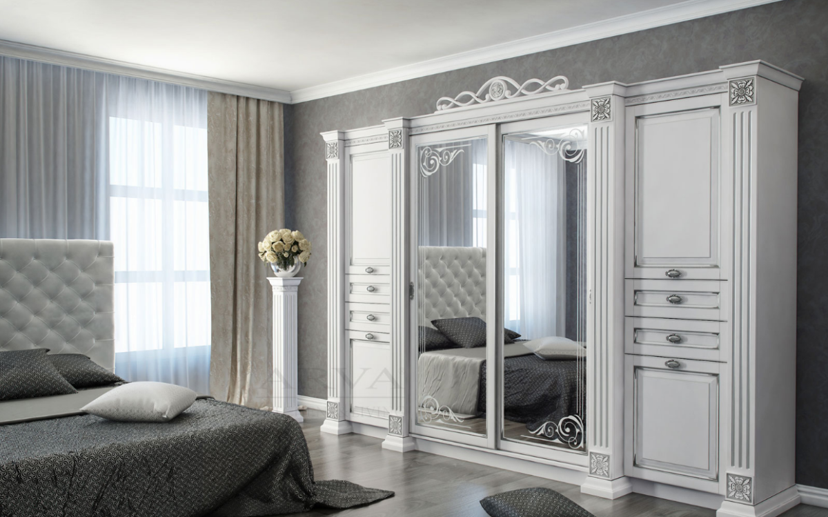 Шкаф 3 дверный классика от мебельных фабрик