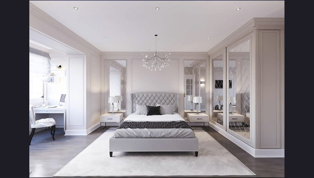 Шкаф Неоклассика белый