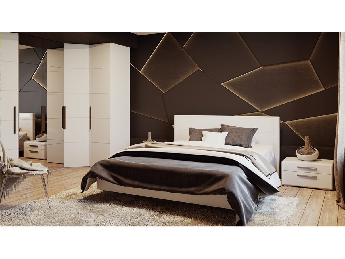 Спальня Наоми серый джут