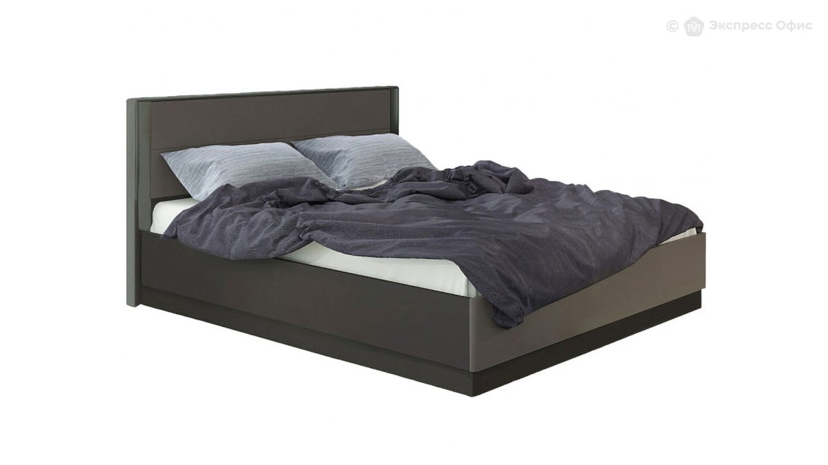 Кровать Наоми серый джут