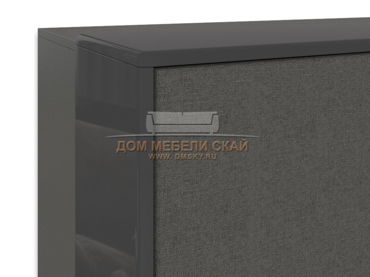 Шкаф угловой Наоми серый джут