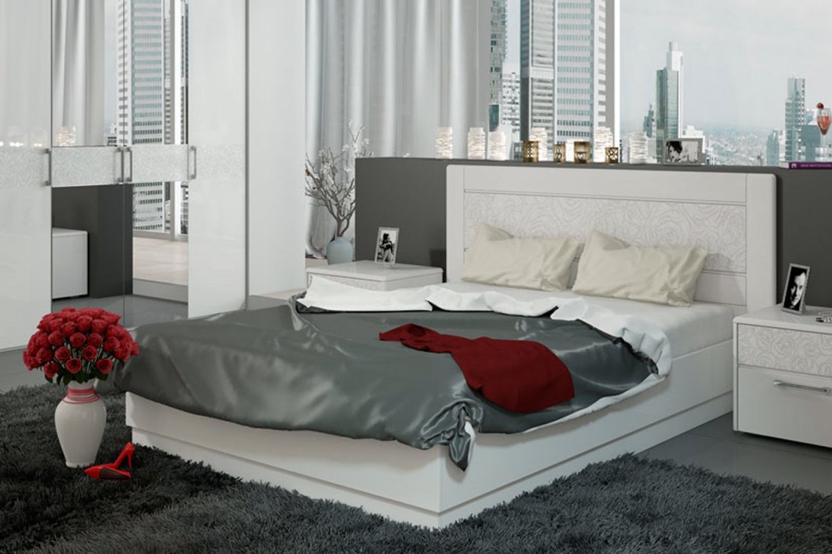 ТРИЯ Наоми спальня белая