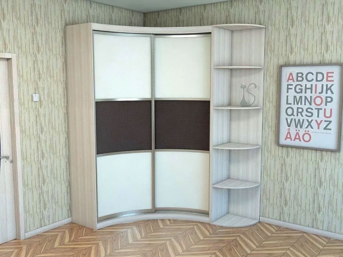 Радиусный шкаф купе Радион