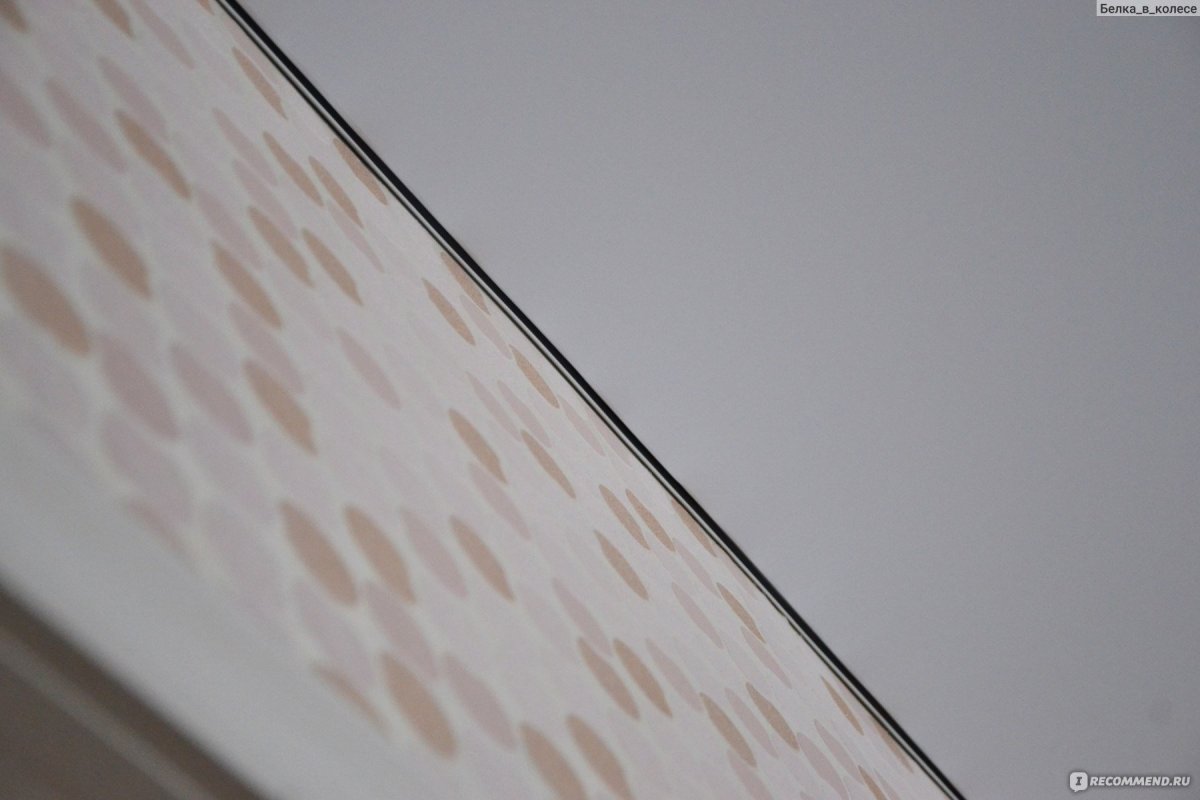 Натяжной потолок щель между стеной и потолком