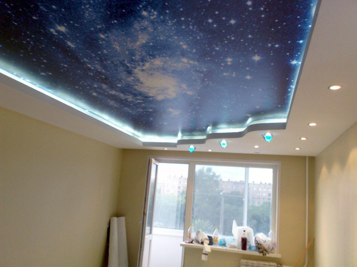 Патолог гипсакартон и натяжные