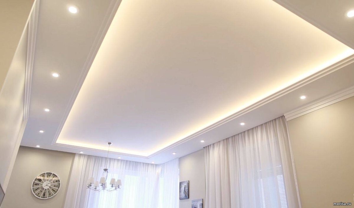 Потолки из гипсокартона