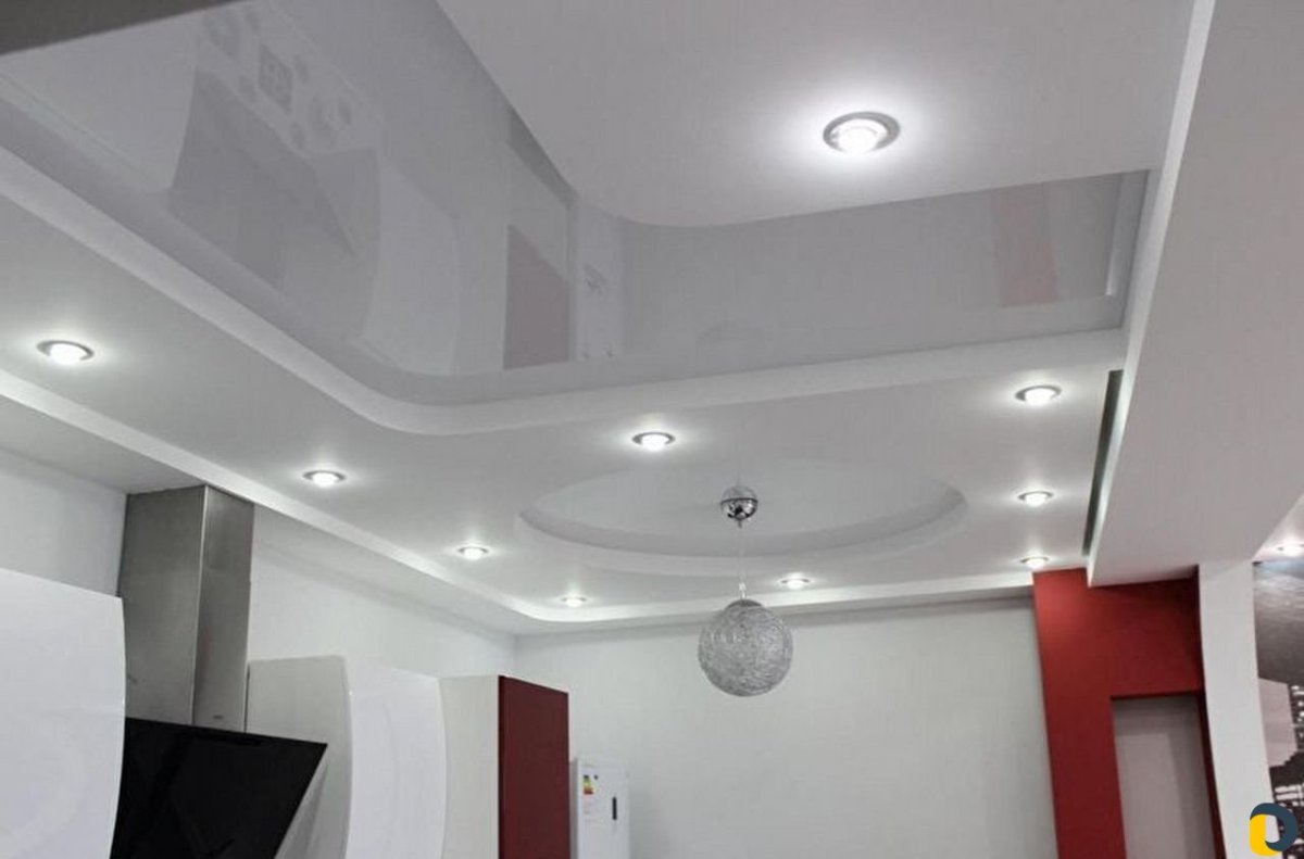 Подвесной потолок из гипсокартона