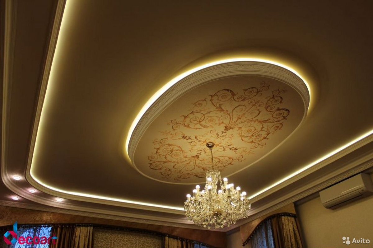 Овальный потолок
