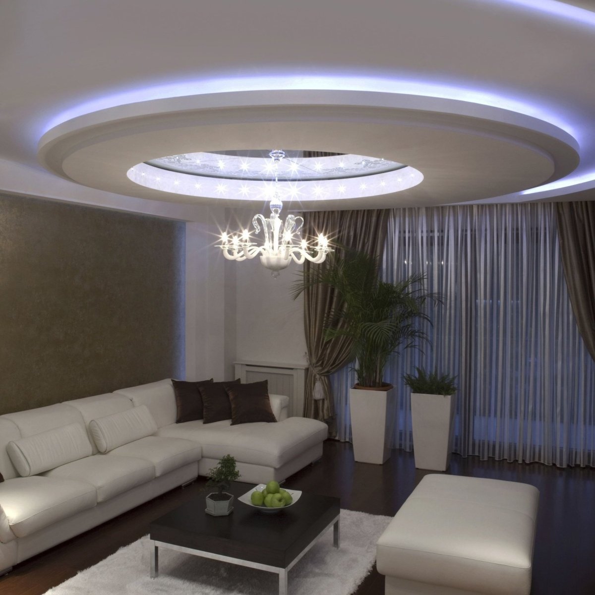 Потолок гипсокартон