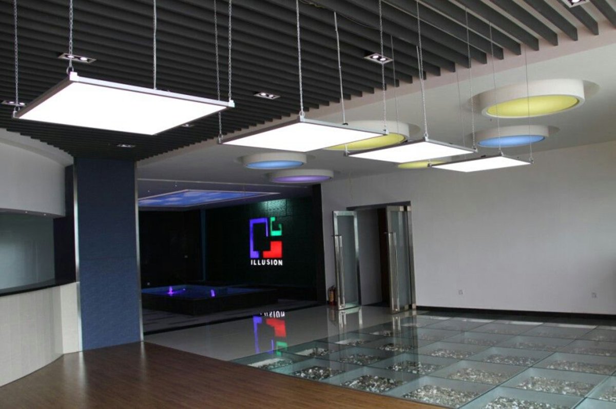 Светодиодные панели на потолок