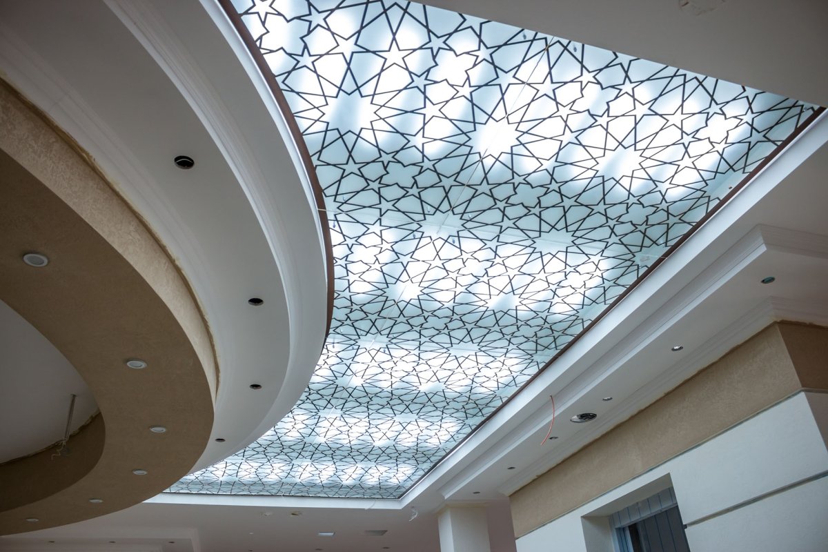 Декоративный подвесной потолок