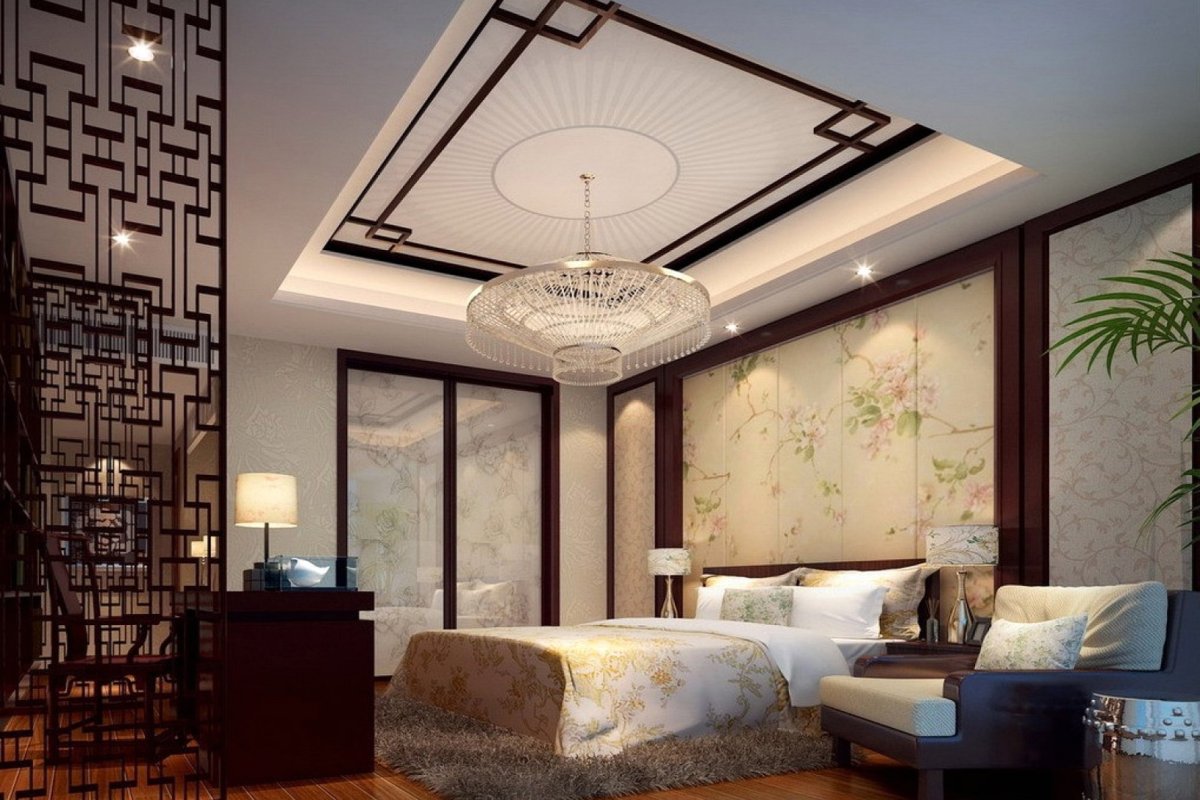 Спальня в китайском стиле