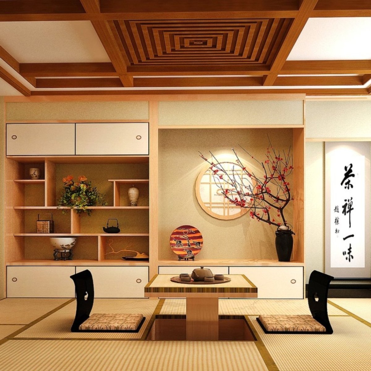 Японский стиль в интерьере
