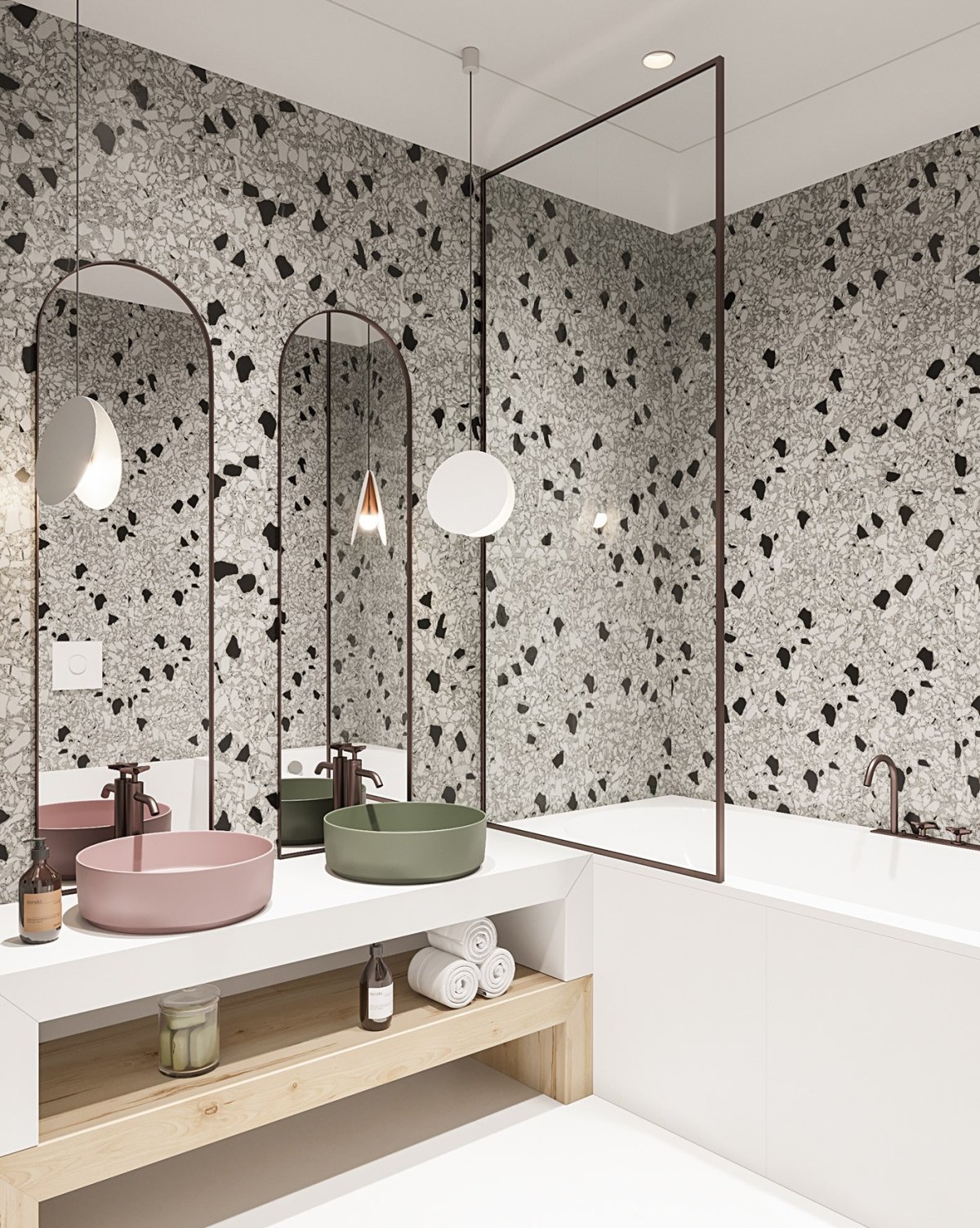 Плитка терраццо тренд