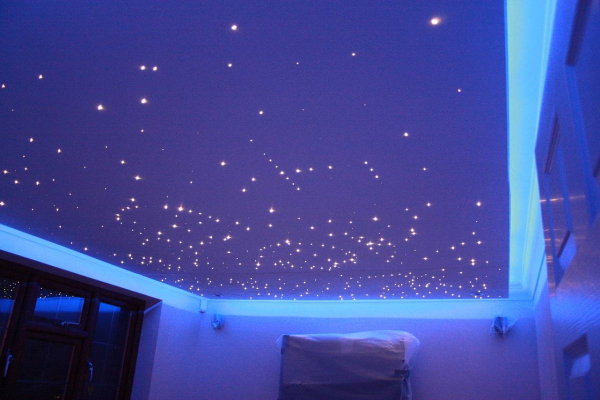 Натяжной потолок звездное небо