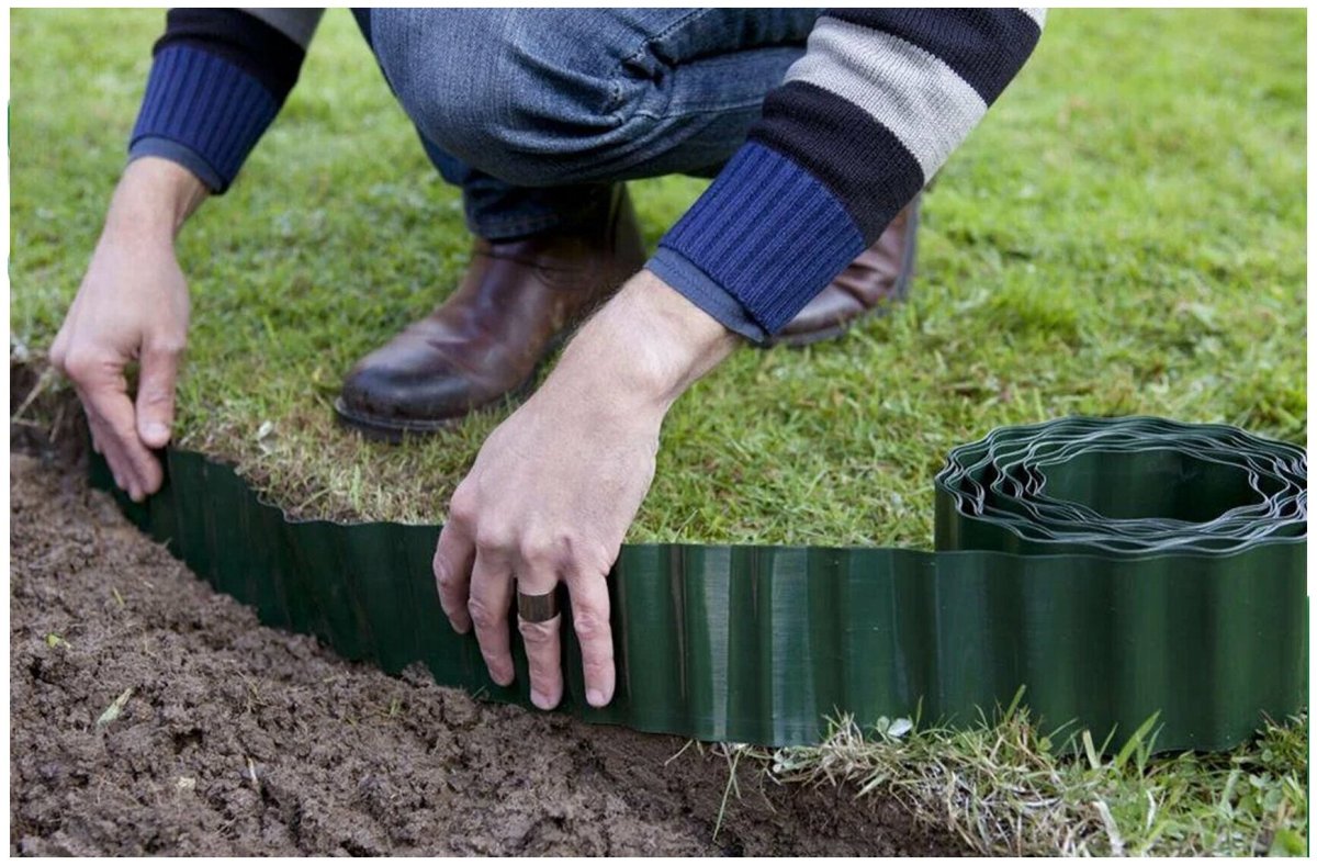 Садовая бордюрная лента Полидрев