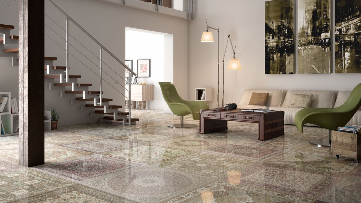 Керамогранит Aparici Metallic Green natural 59.55x59.55