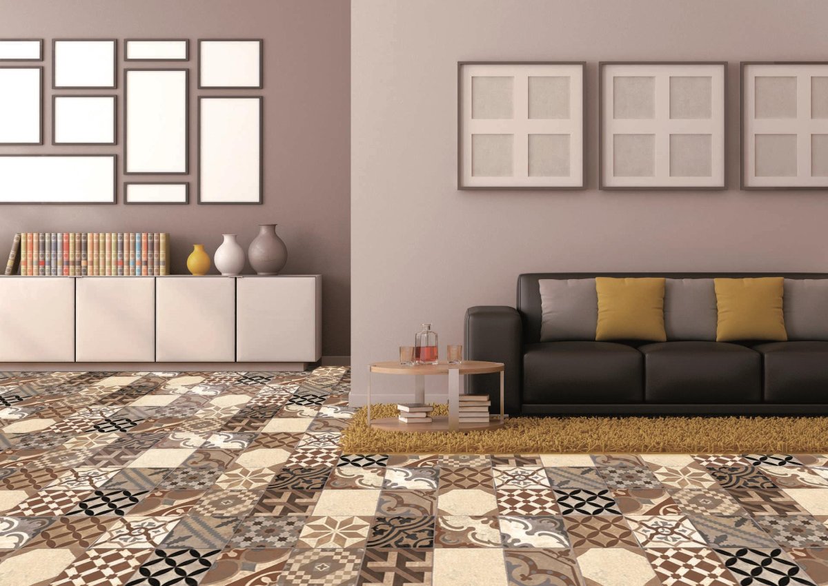 Керамическая плитка для гостиной