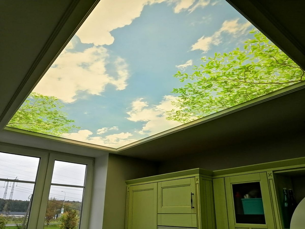 Натяжные потолки