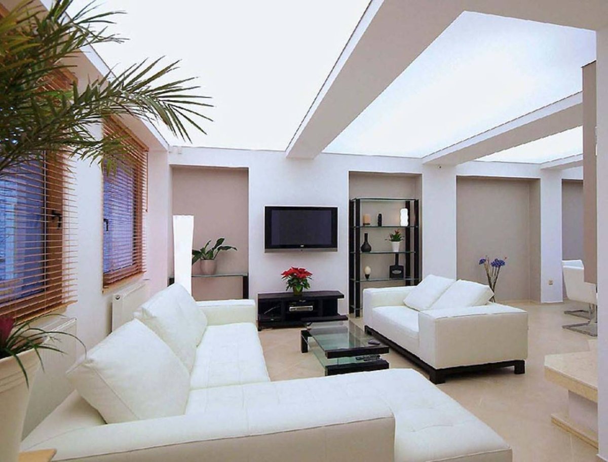 Светопрозрачный натяжной потолок